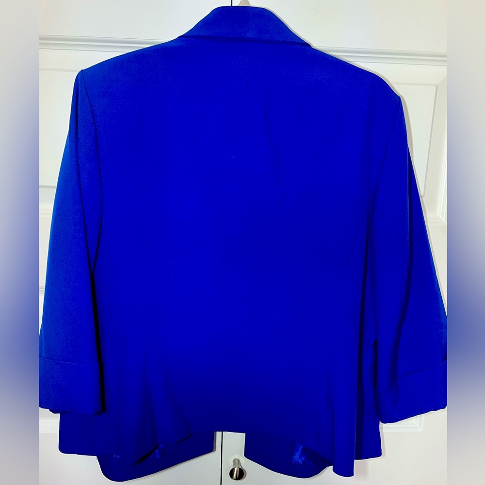 Royal Blue Blazier size 16 NWT - Picture 3 of 3